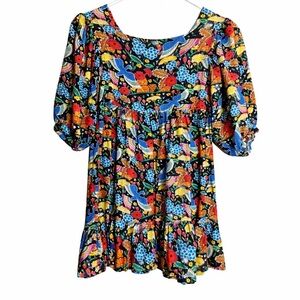 Briton Court Floral Print Dress Kids 10